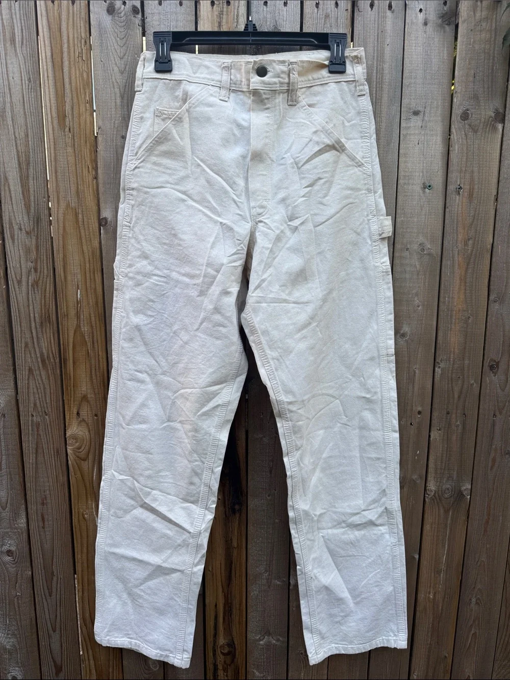 Stan Ray Cream Carpenter Cargo Pants